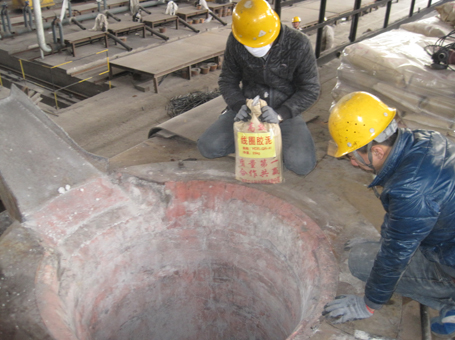 Construction site of Chongli steel making workshop of Tiantie Group